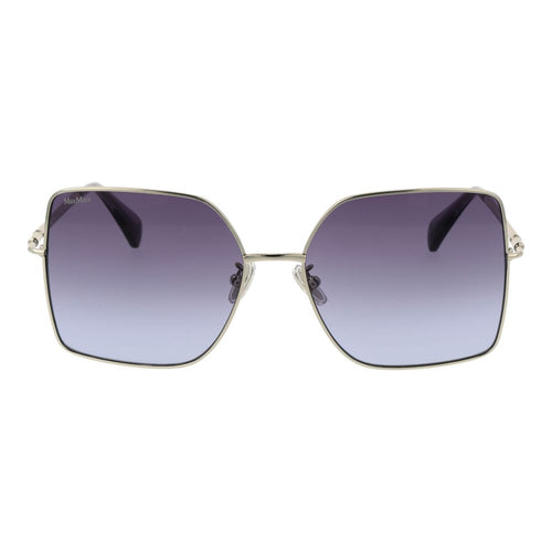 Max Mara Silver Metal Sunglasses - ClickThatClicks 