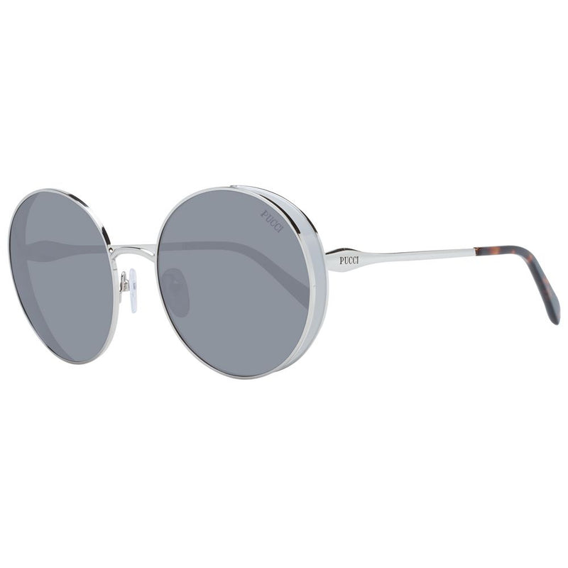 Emilio Pucci Gray Metal Sunglasses