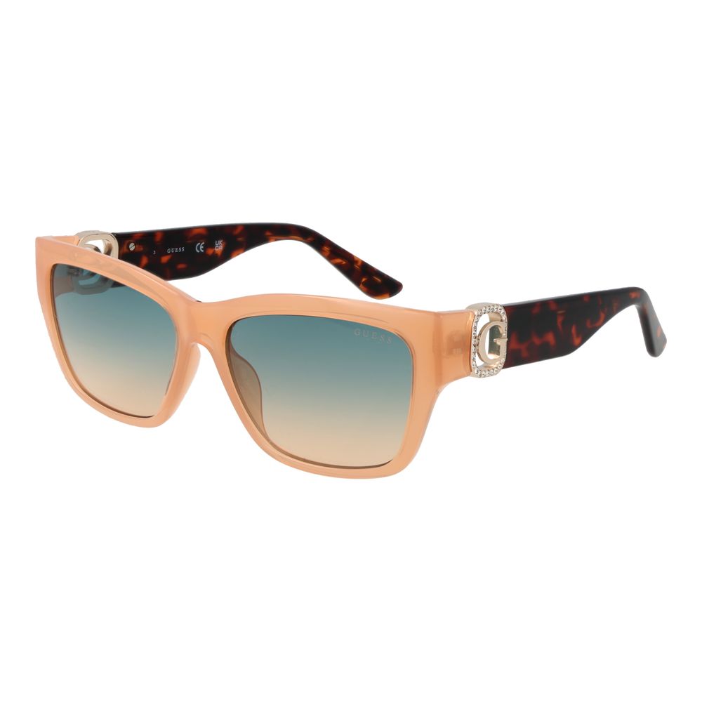 Guess Beige Stainless Steel Sunglasses - ClickThatClicks 