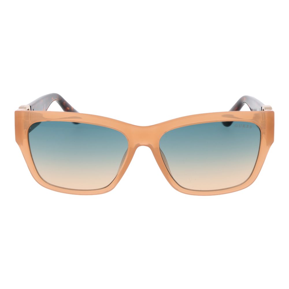 Guess Beige Stainless Steel Sunglasses - ClickThatClicks 
