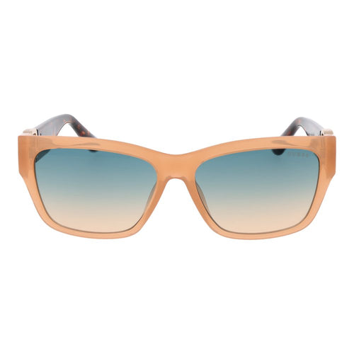 Guess Beige Stainless Steel Sunglasses - ClickThatClicks 