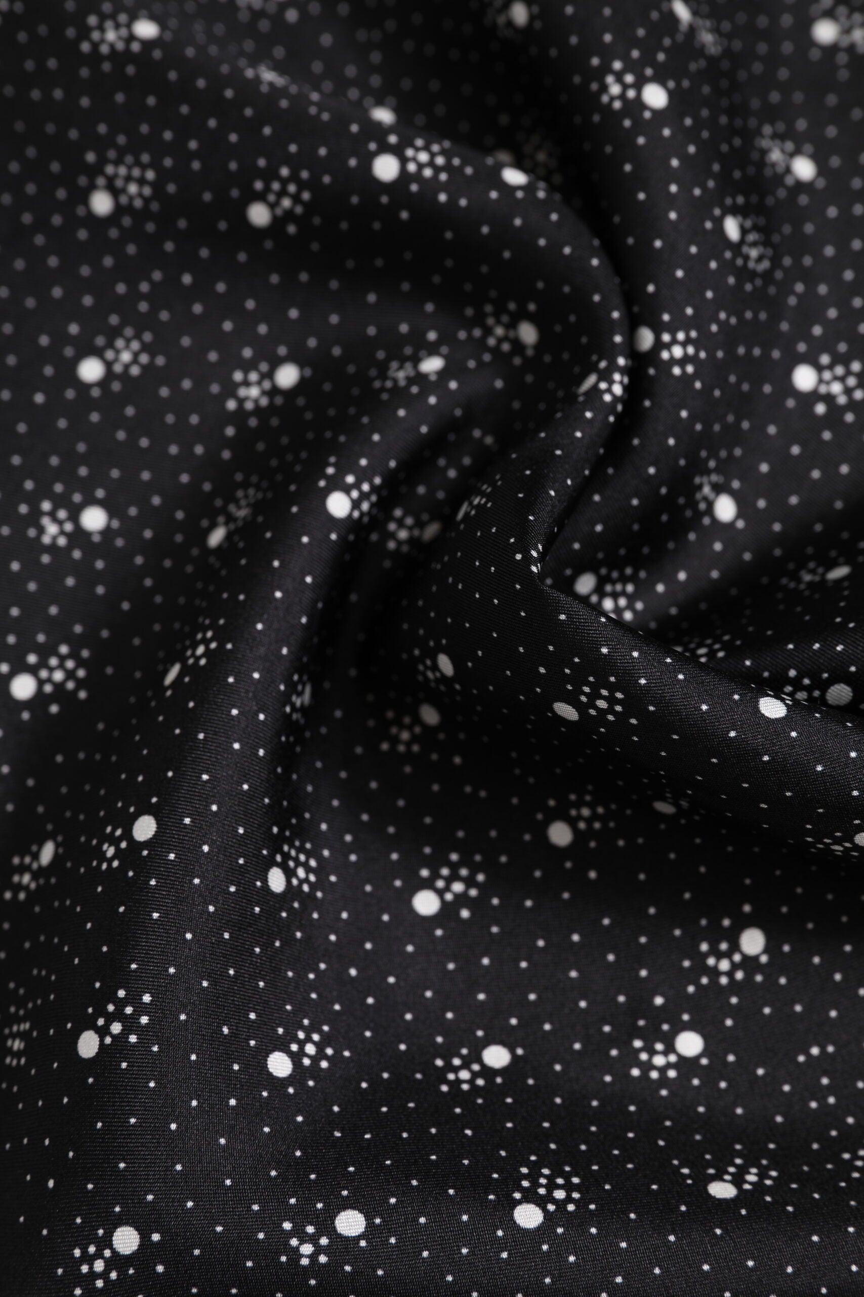 Dolce & Gabbana Black White Printed Square Men Foulard Scarf - ClickThatClicks 