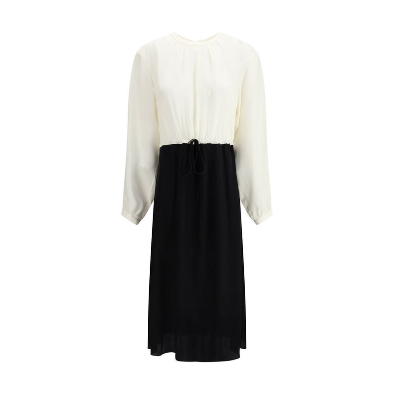 Crida Milano Multicolor Silk Casual Dress