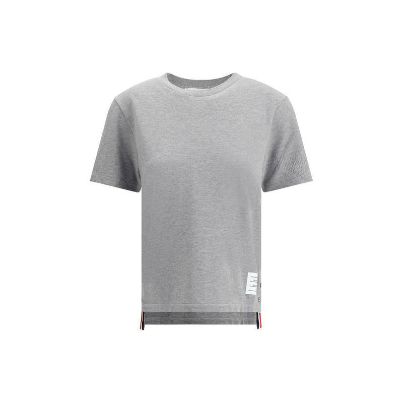 Thom Browne Gray Cotton T-Shirt