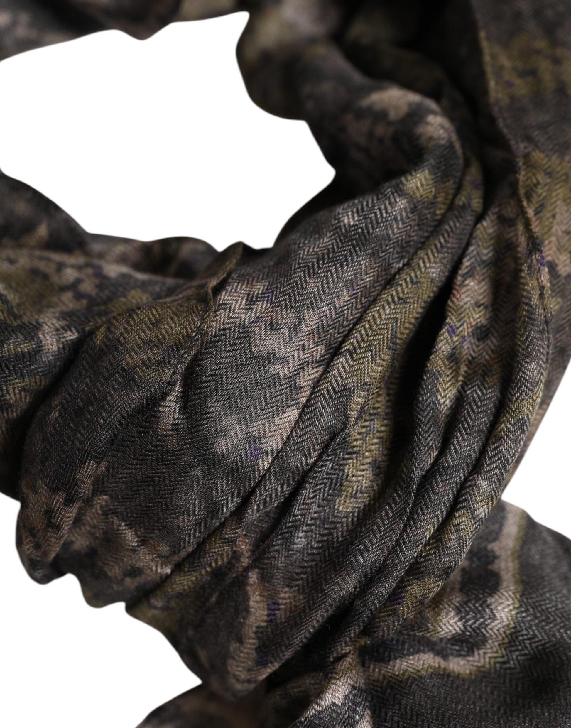 Dolce & Gabbana Camouflage Neck Warmer Wrap Foulard Scarf - ClickThatClicks 