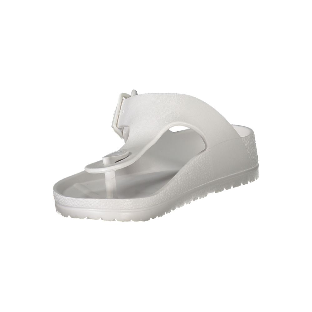 Norway 1963 White Plastic Women Ciabatta - ClickThatClicks 