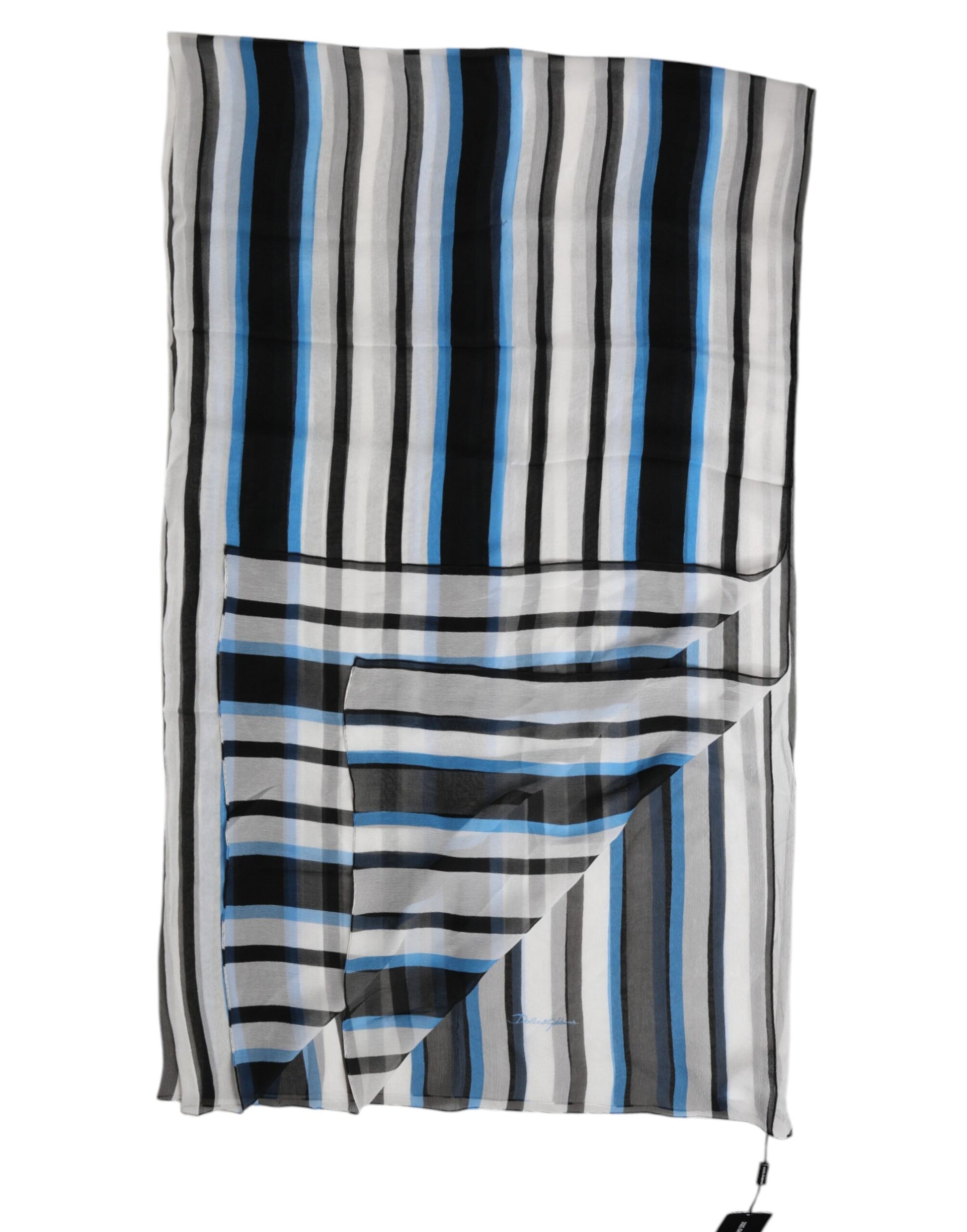 Dolce & Gabbana Multicolor Striped Neck Warmer Wrap Scarf - ClickThatClicks 