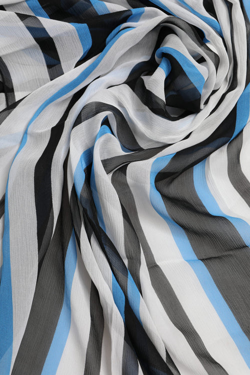 Dolce & Gabbana Multicolor Striped Neck Warmer Wrap Scarf - ClickThatClicks 