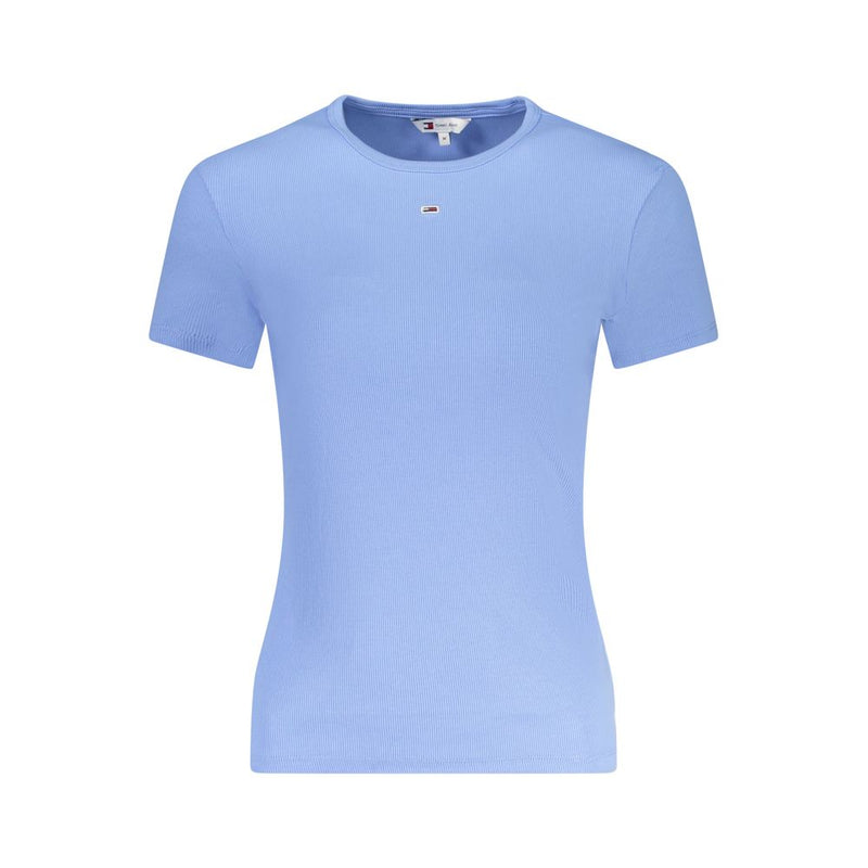 Tommy Hilfiger Blue Cotton Tops & T-Shirt