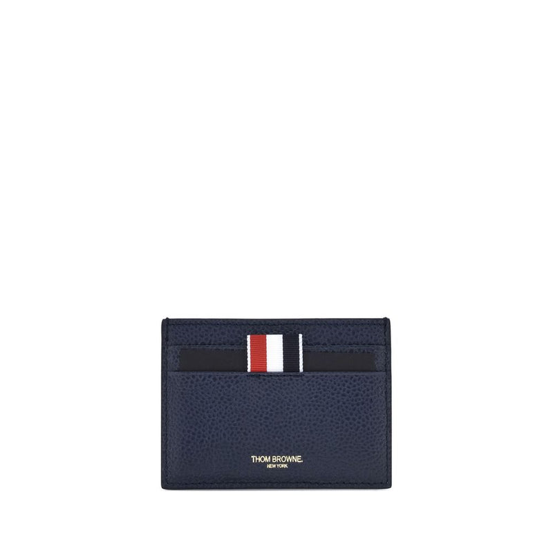 Thom Browne Blue Calf Leather Bos Taurus Wallet