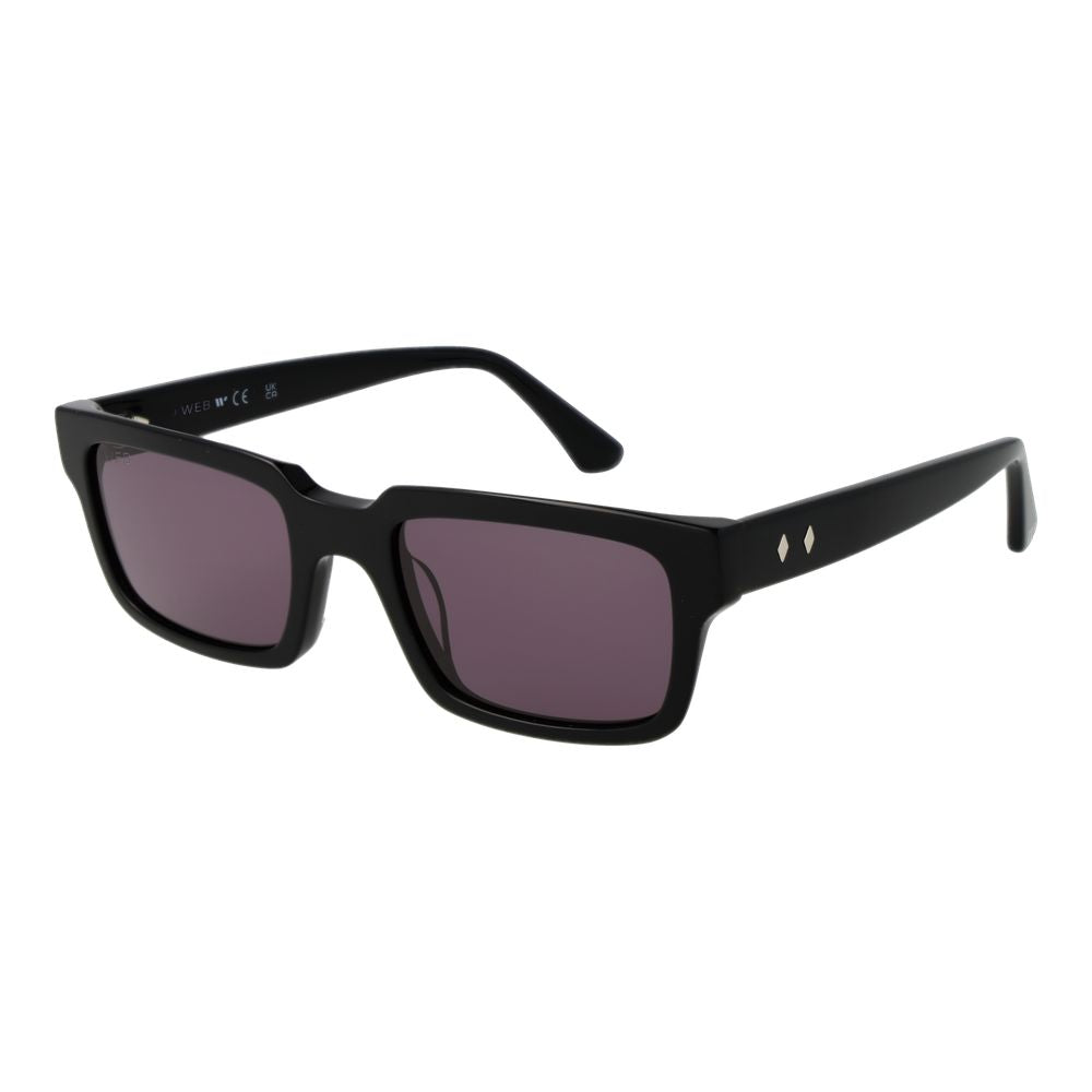Web Black Acetate Sunglasses - ClickThatClicks 