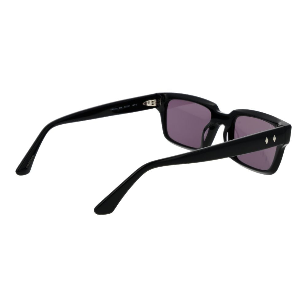 Web Black Acetate Sunglasses - ClickThatClicks 