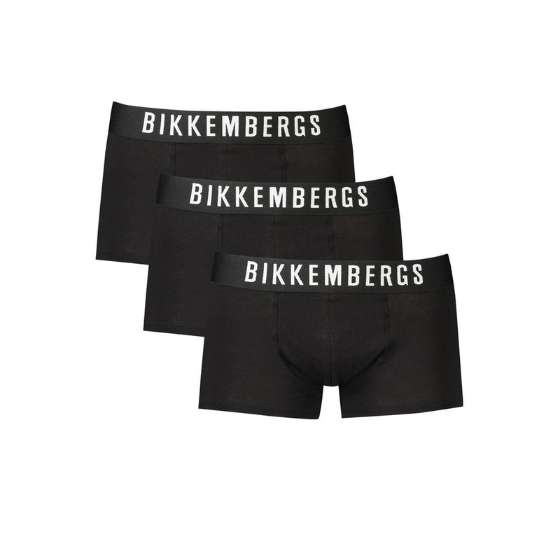 Bikkembergs Black Cotton Underwear