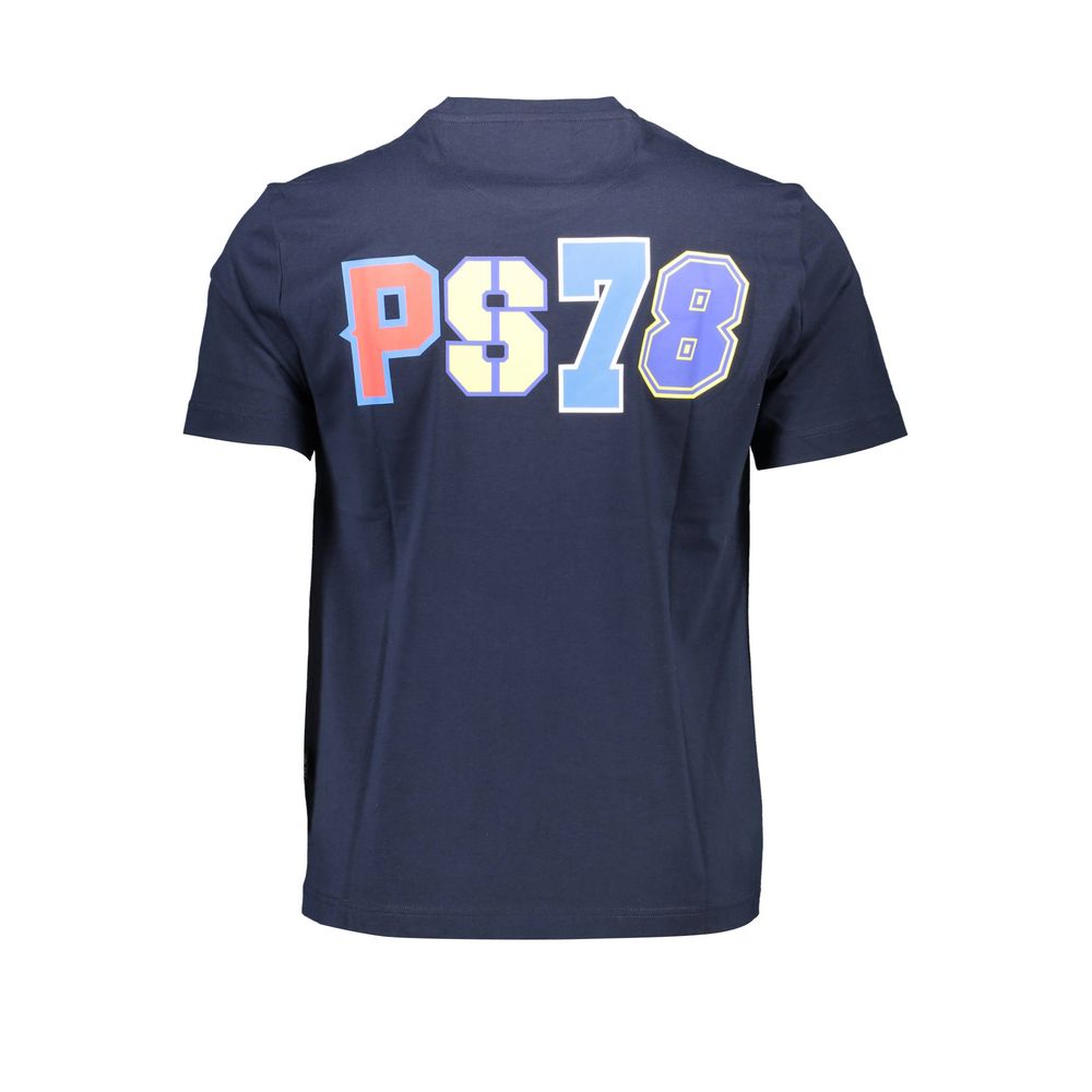 Plein Sport Blue Cotton Men's T-Shirt - ClickThatClicks 