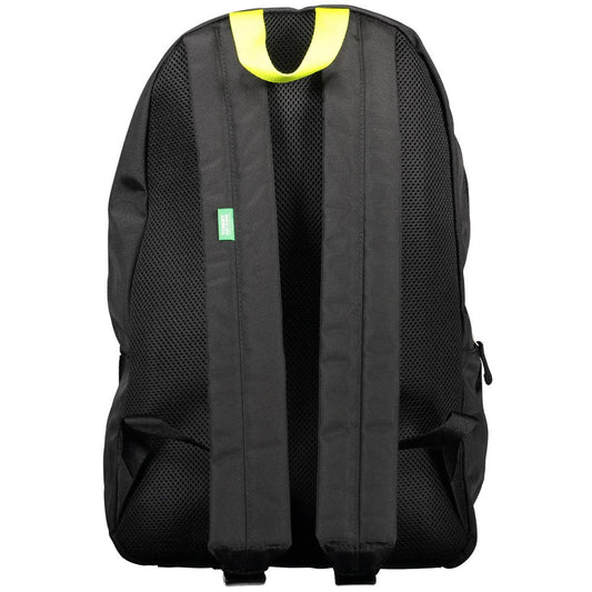 Tommy Hilfiger Black Recycled Polyester Men Backpack - ClickThatClicks 