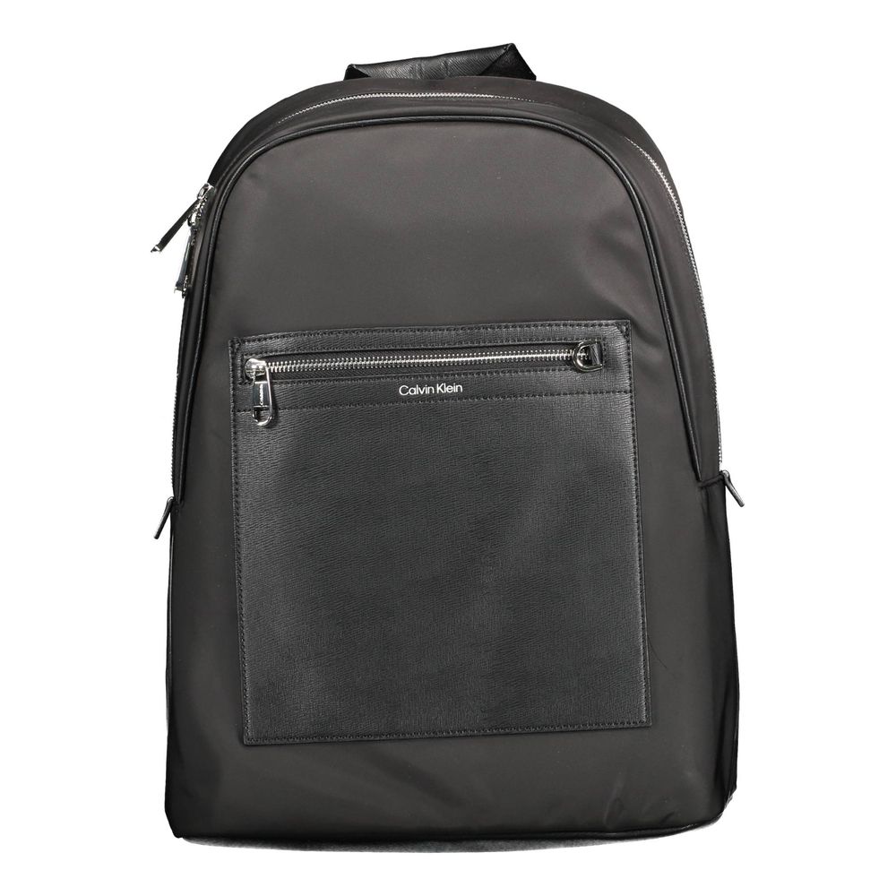 Calvin Klein Black Polyester Men Backpack - ClickThatClicks 