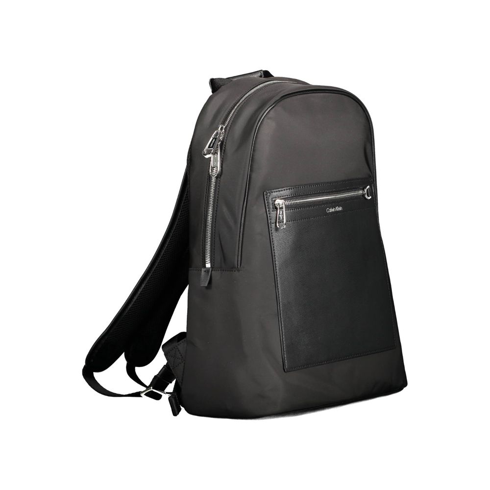 Calvin Klein Black Polyester Men Backpack - ClickThatClicks 