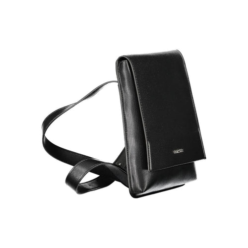 Calvin Klein Nero Polyurethane Men Shoulder Bag - ClickThatClicks 