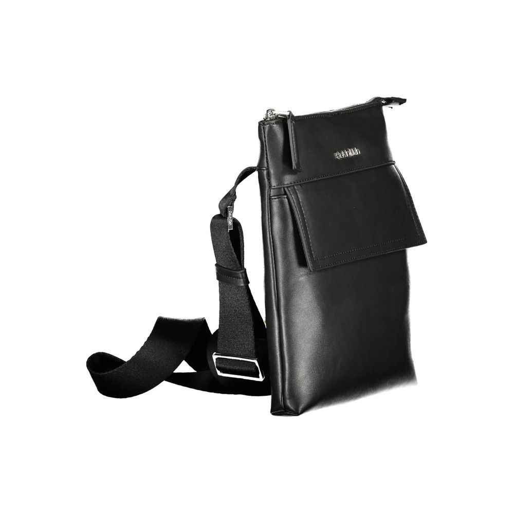 Calvin Klein Nero Polyester Men Shoulder Bag - ClickThatClicks 