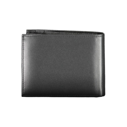 Calvin Klein Black Leather Men Wallet - ClickThatClicks 