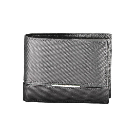 Calvin Klein Black Leather Men Wallet - ClickThatClicks 