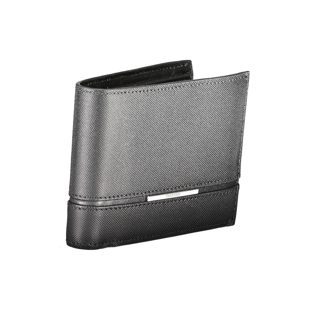 Calvin Klein Black Leather Men Wallet - ClickThatClicks 