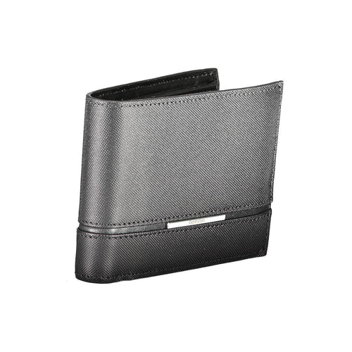 Calvin Klein Black Leather Men Wallet - ClickThatClicks 