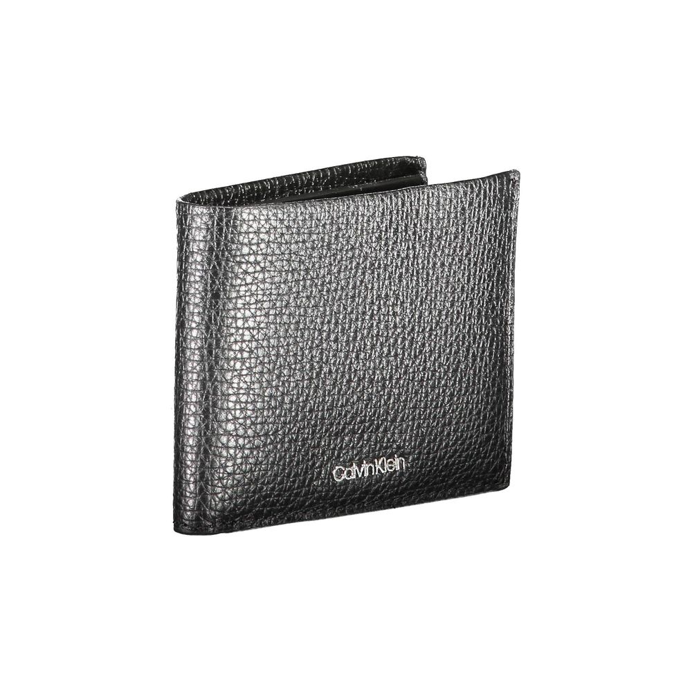 Calvin Klein Black Leather Men's Wallet - ClickThatClicks 