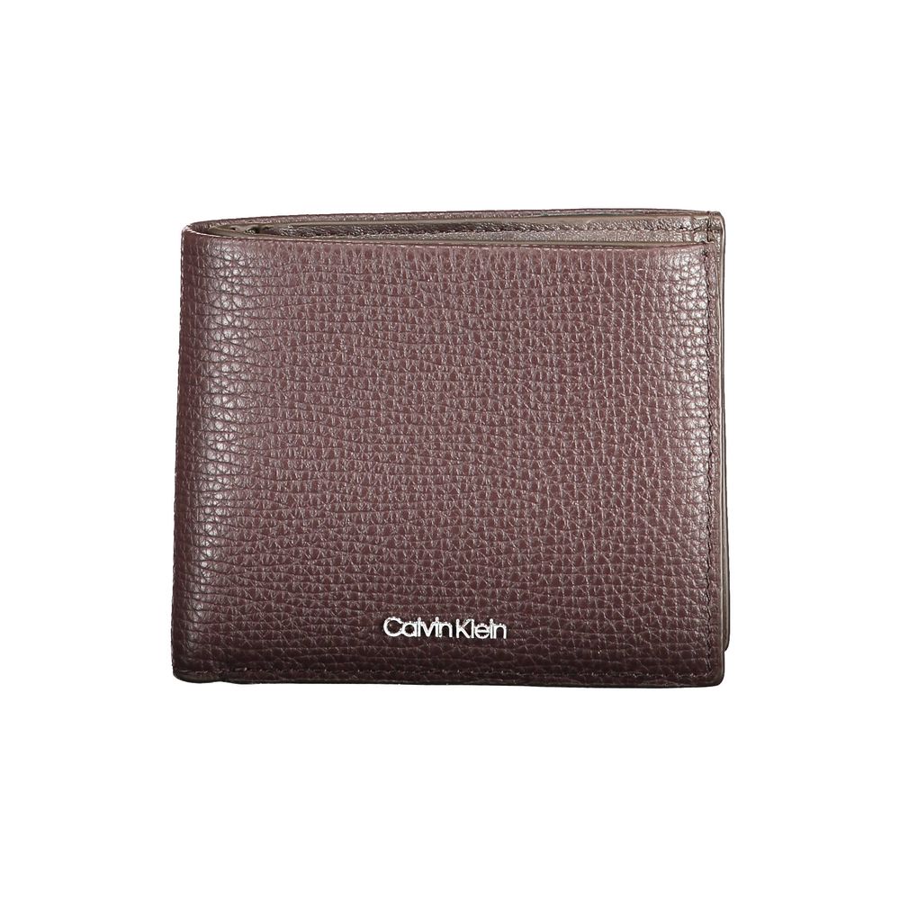 Calvin Klein Marrone Leather Men Wallet - ClickThatClicks 