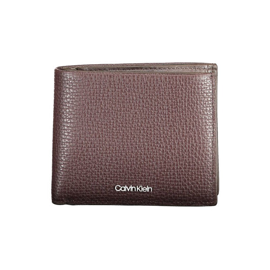 Calvin Klein Marrone Leather Men Wallet - ClickThatClicks 