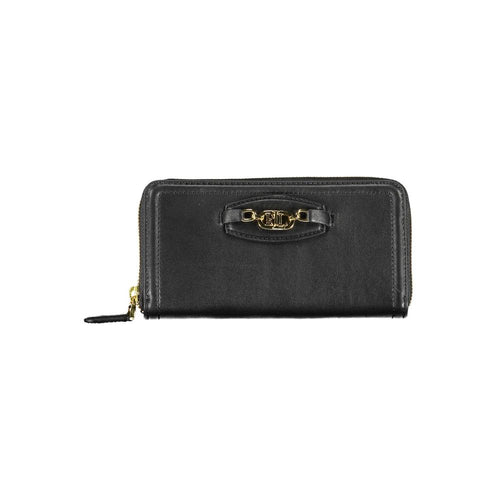 Ralph Lauren Black Polyurethane Women Wallet - ClickThatClicks 