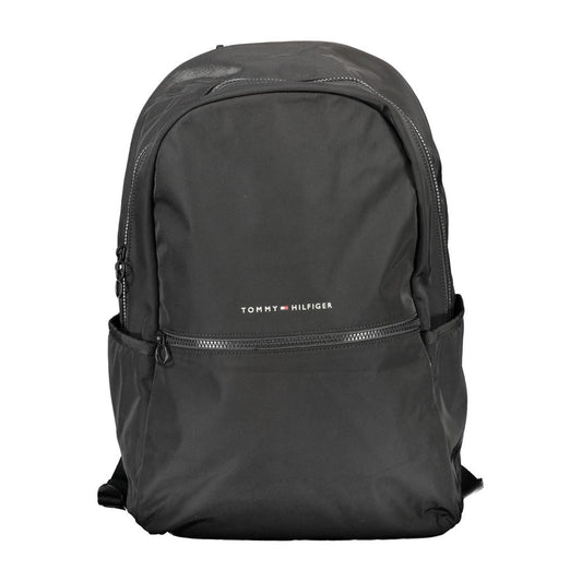 Tommy Hilfiger Nero Polyester Men's Backpack - ClickThatClicks 