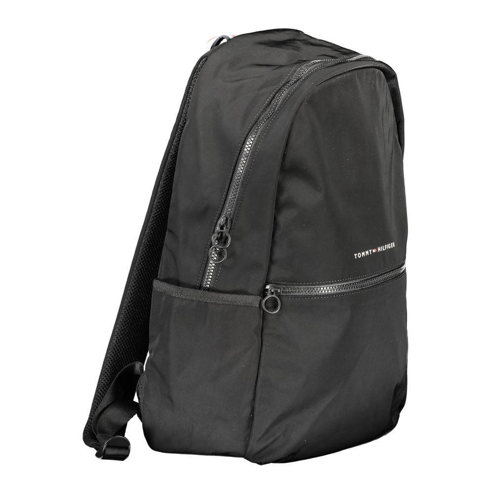 Tommy Hilfiger Nero Polyester Men's Backpack - ClickThatClicks 