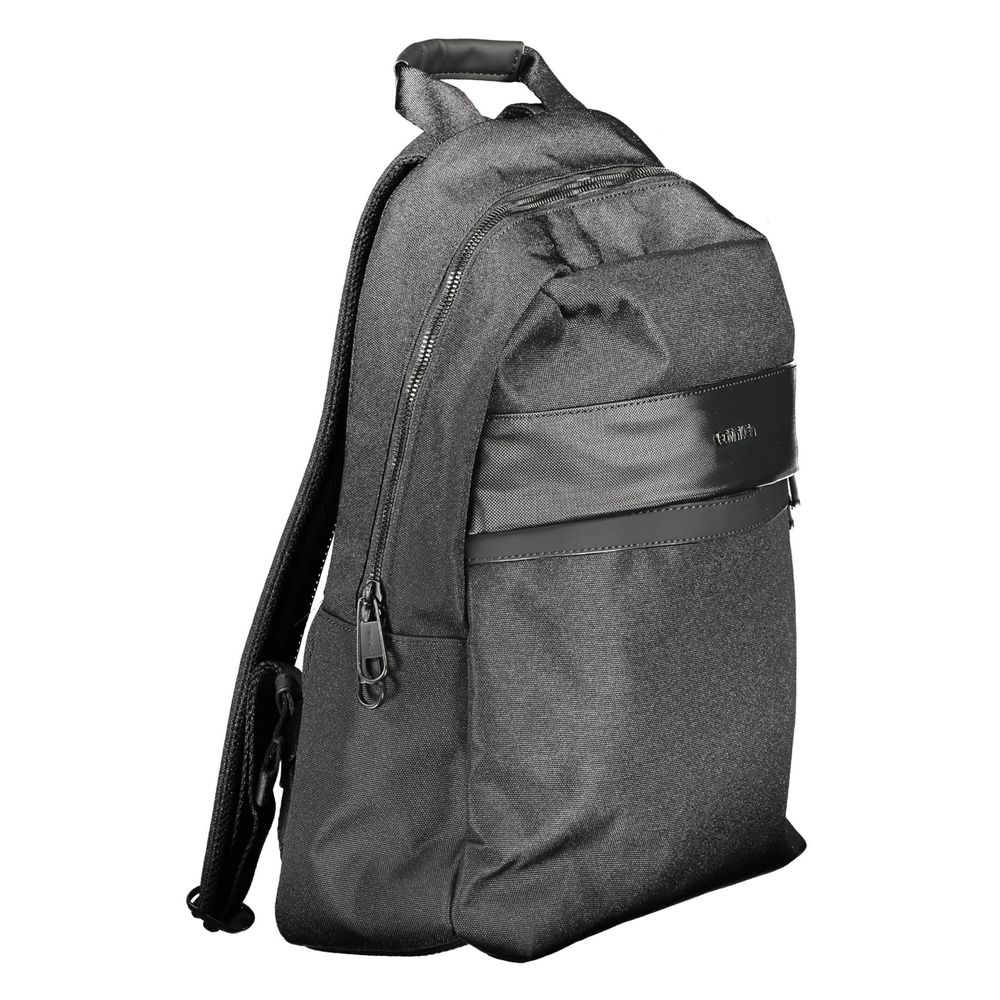 Calvin Klein Black Polyester Men Backpack - ClickThatClicks 