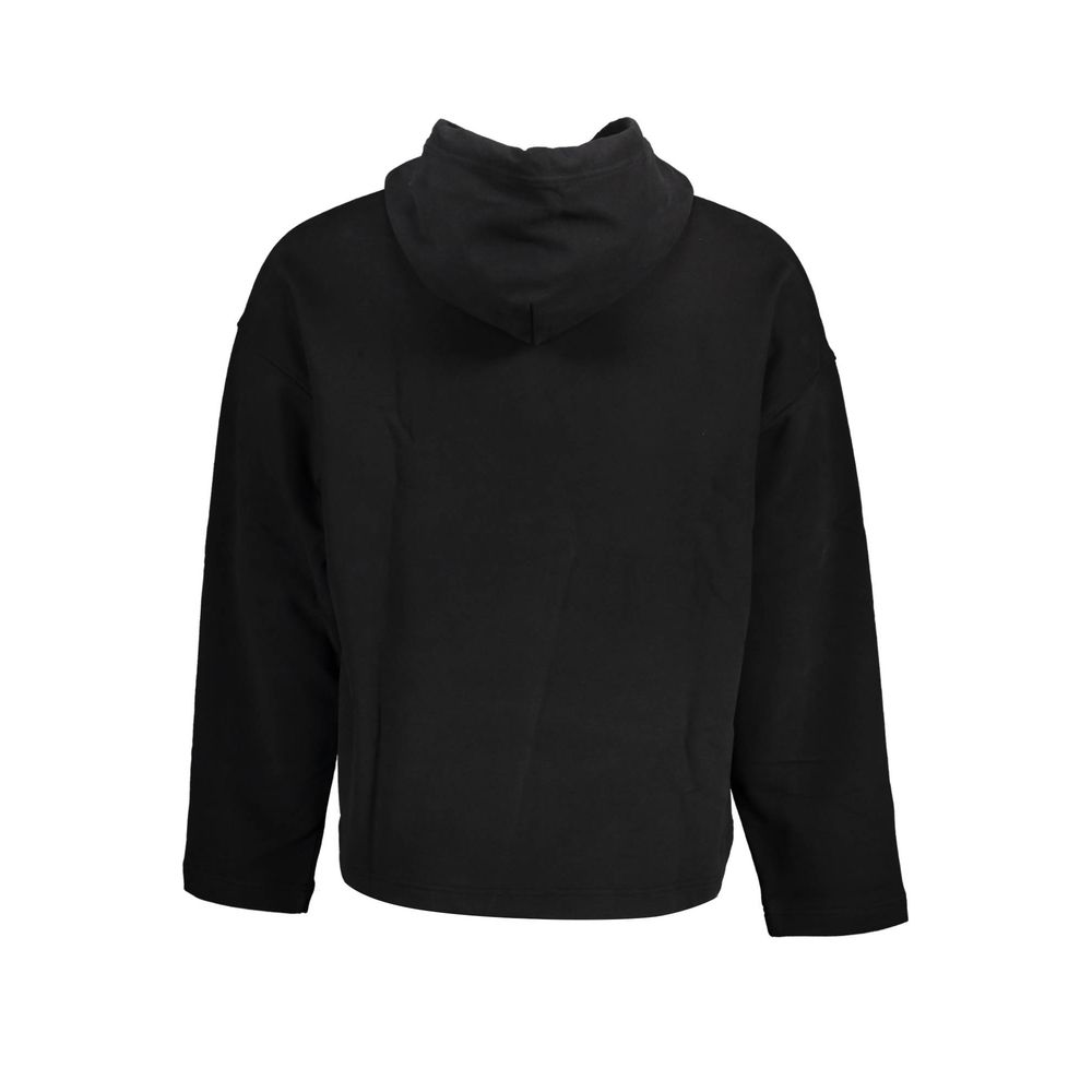 Calvin Klein Black Cotton Men Sweatshirt - ClickThatClicks 