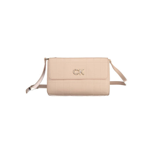 Calvin Klein Rosa Polyurethane Women Handbag - ClickThatClicks 