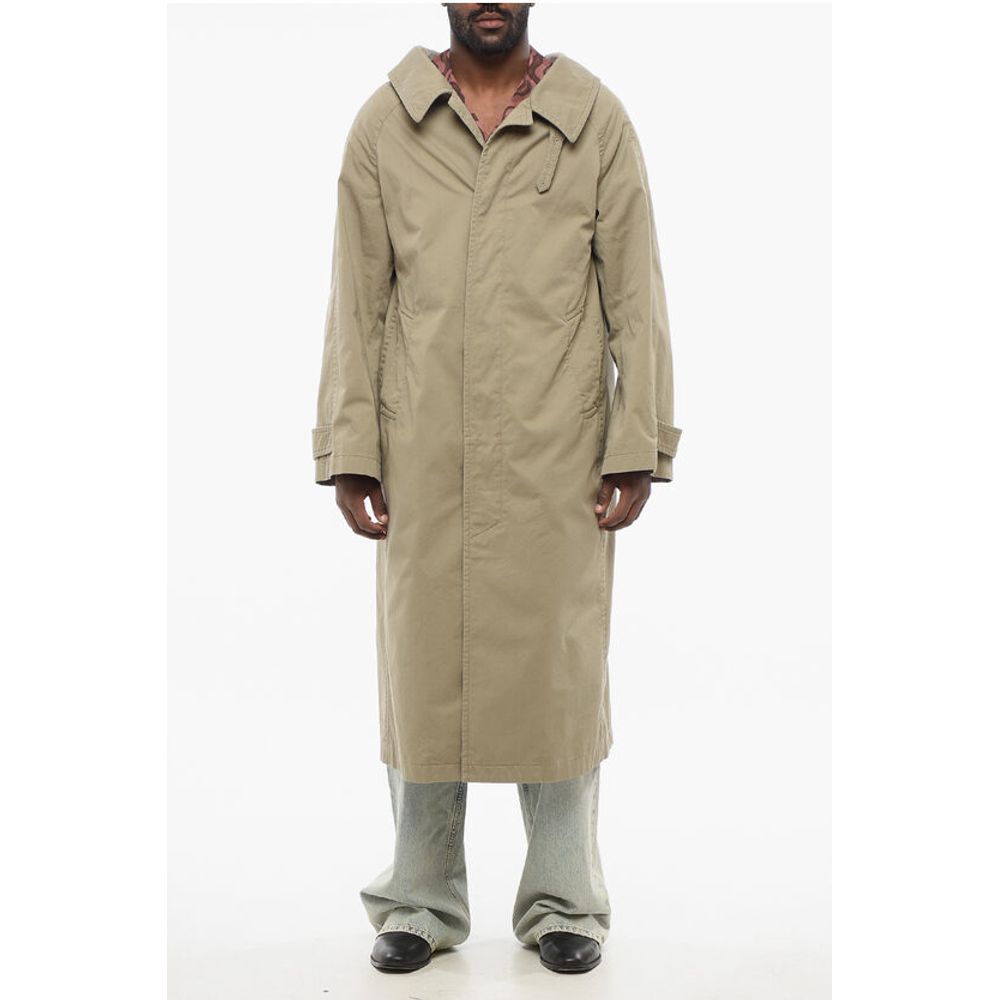 Balenciaga Cotton Oversized Trench Coat