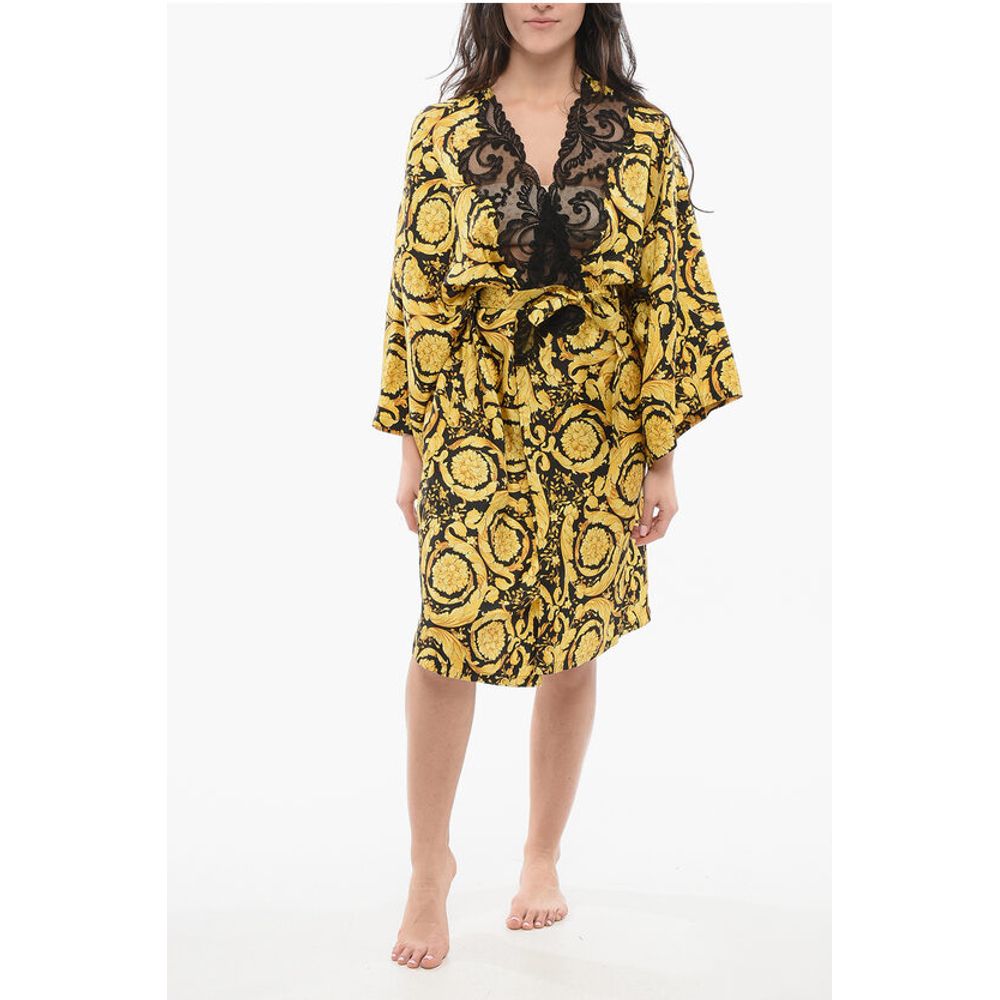 Versace Silk Barocco Robe