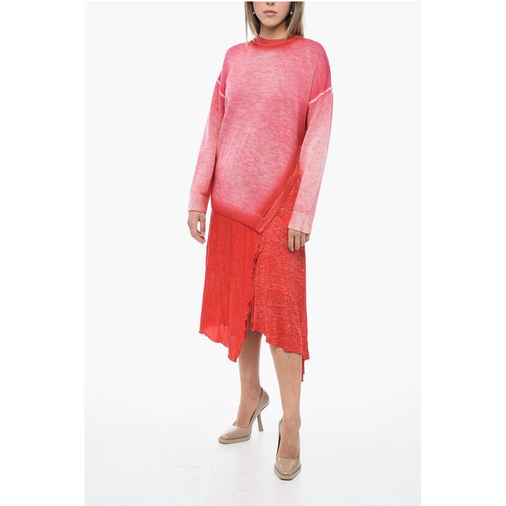 Diesel Double Fabbric KIMOLOS Dress with Gradient Effect