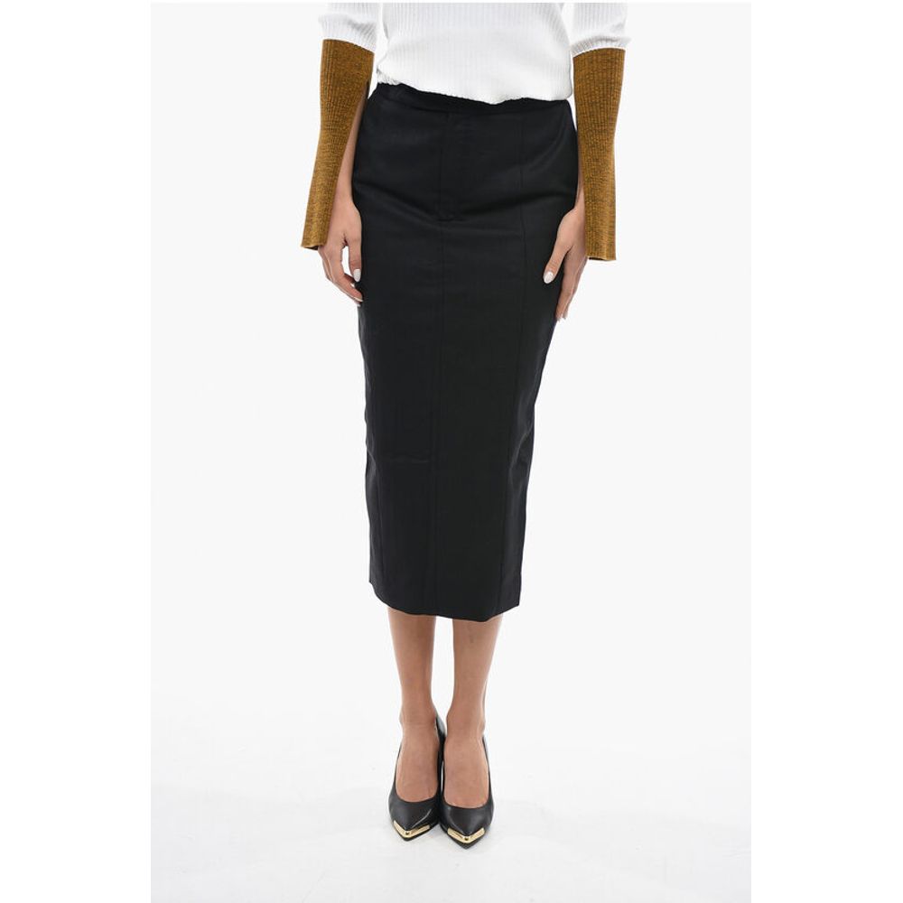 Anouki Split Back Pencil Maxi Skirt