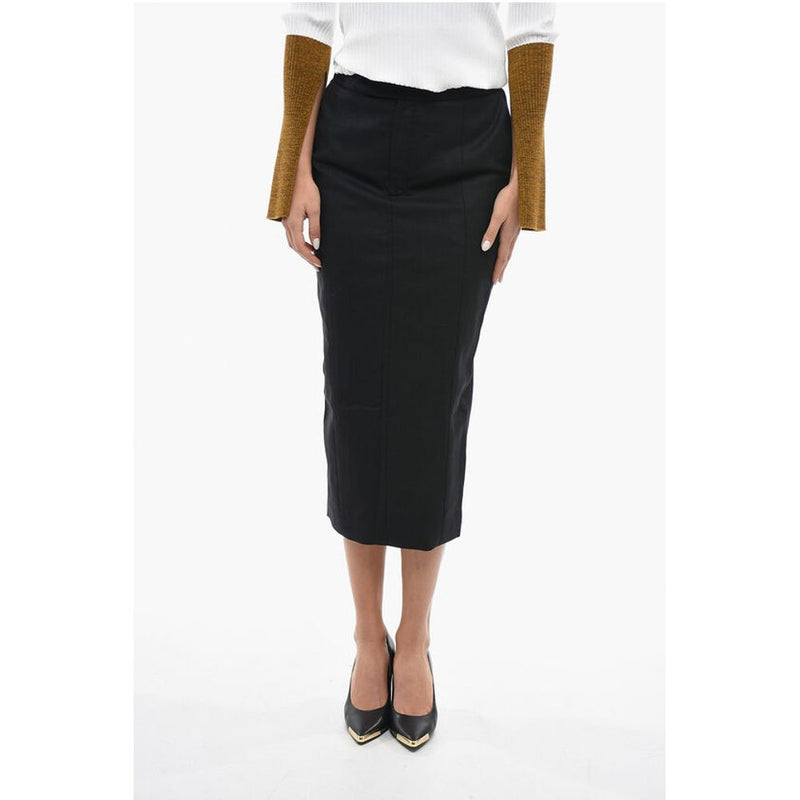 Anouki Split Back Pencil Maxi Skirt