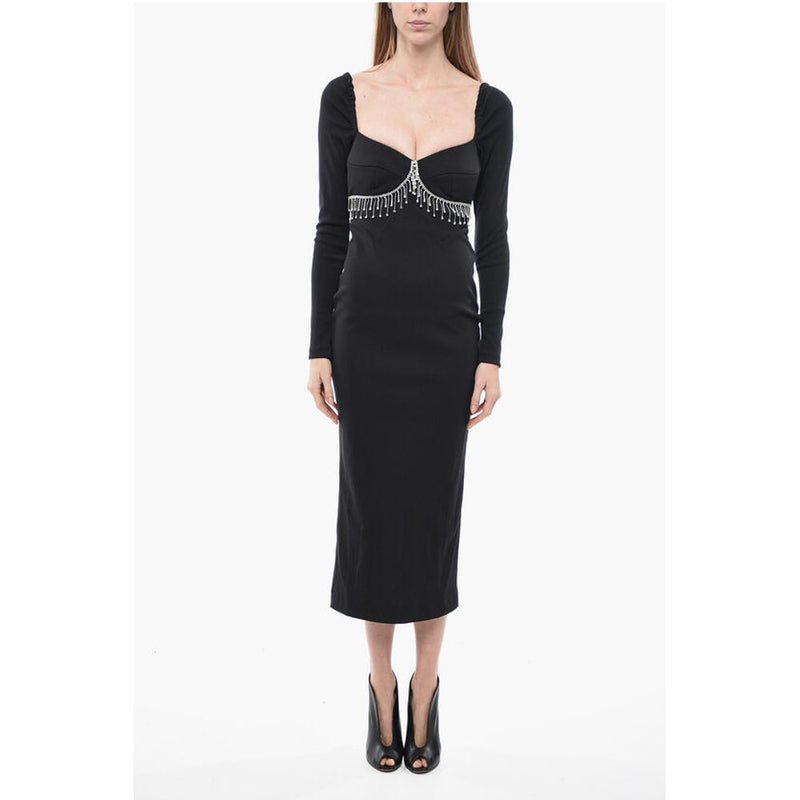 Anouki Crystal Detail Bustier Sheath Dress