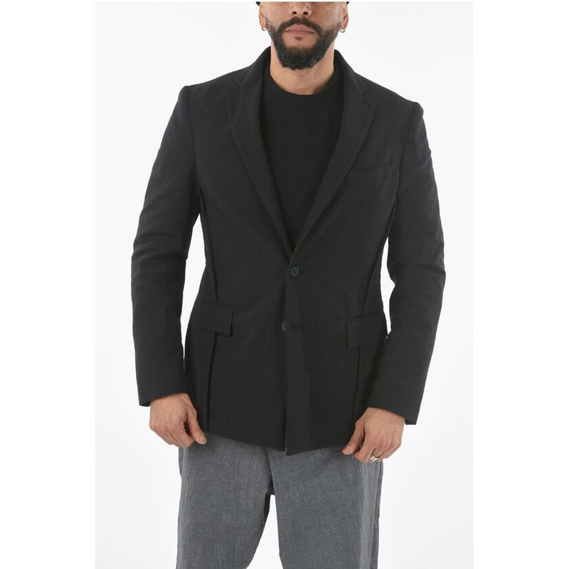 Ixos Cotton Blend BETTONA 2-Buttons Blazer With Flap Pockets