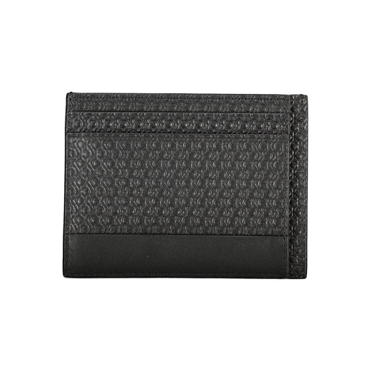 Calvin Klein Black Polyester Men's Shoulder Bag - ClickThatClicks 