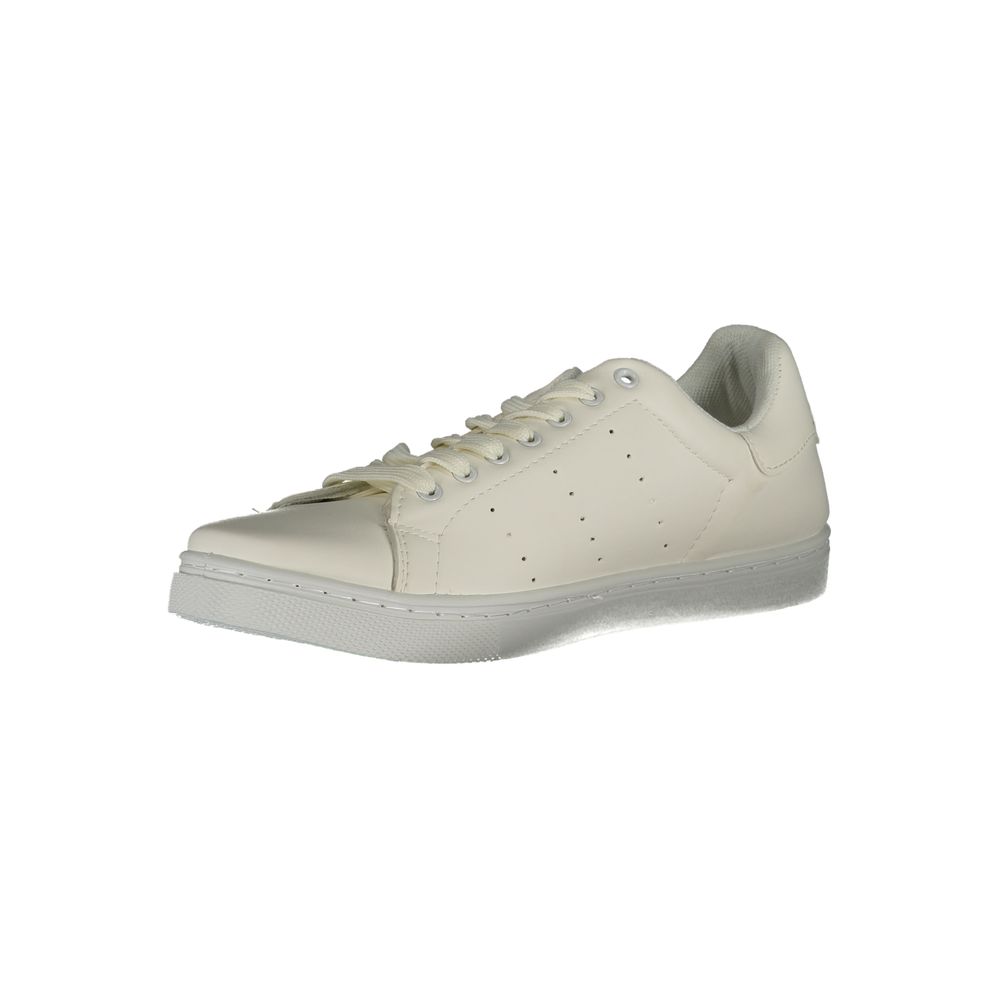 Norway 1963 White Polyurethane Men Sneaker - ClickThatClicks 