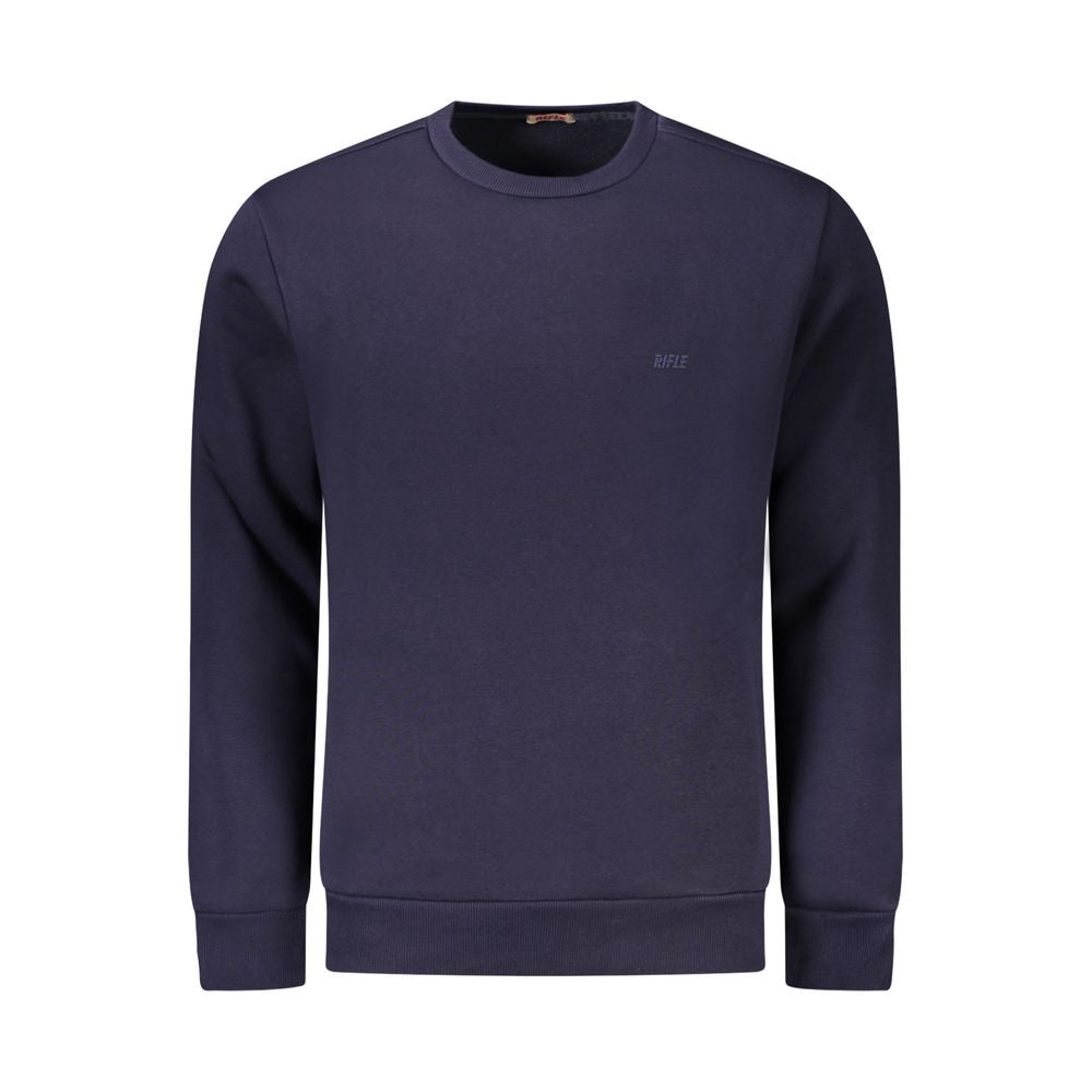 Rifle Blue Cotton Men Sweater - ClickThatClicks 