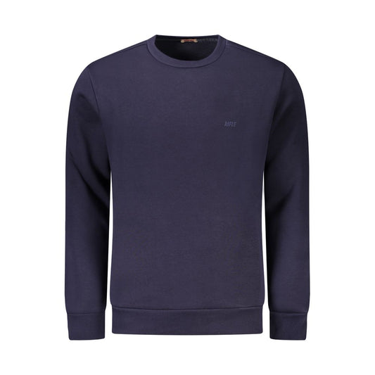 Rifle Blue Cotton Men Sweater - ClickThatClicks 