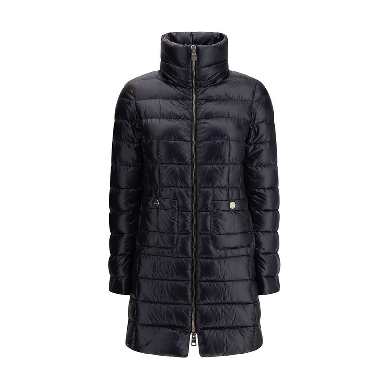 Herno Black Polyamide Full-Length Jacket