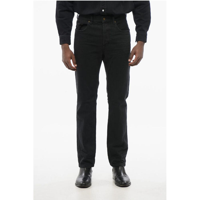 Saint Laurent 5-Pocket Regular Fit Denims with Belt Loops 19cm