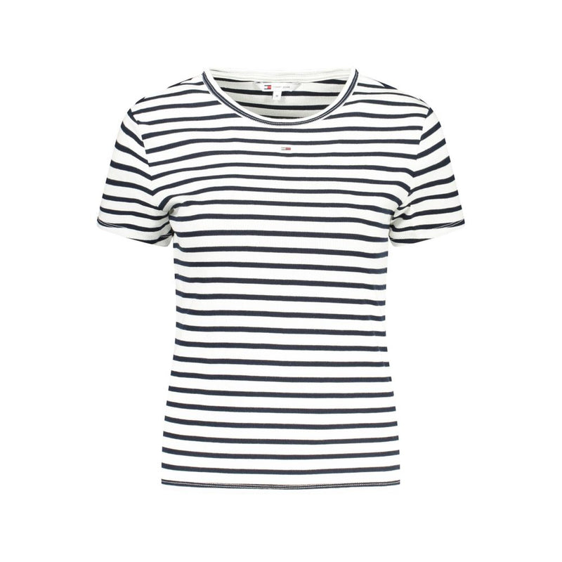 Tommy Hilfiger White Cotton Tops & T-Shirt